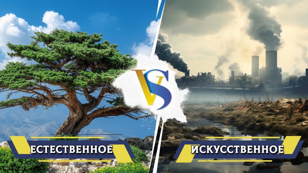 Естественное и искусственное