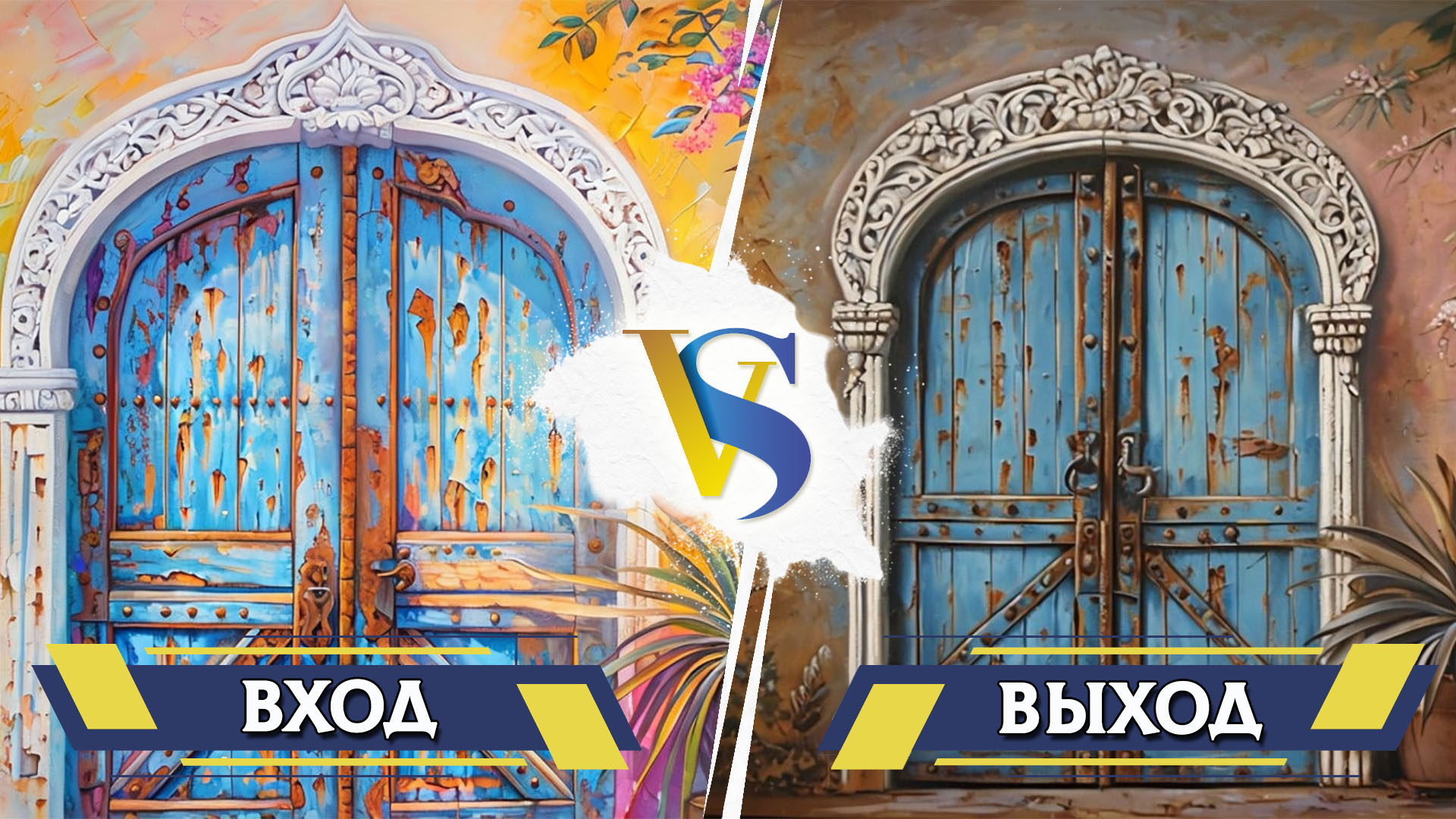 Вход и выход